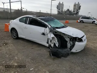 2006 Scion tC with VIN JTKDE177060119471, listed as a Copart auction lot 47488025 with 168,174 mi miles and Salvage Title. Bid and sale history available at carsss.com. Image 4.