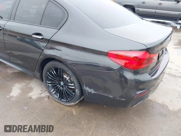 2018 BMW 5 Series 530i with VIN WBAJA5C58JWA39567, listed as a IAAI auction lot 41707627 with Not Provided miles and . Bid and sale history available at DreamBid. Image 18.