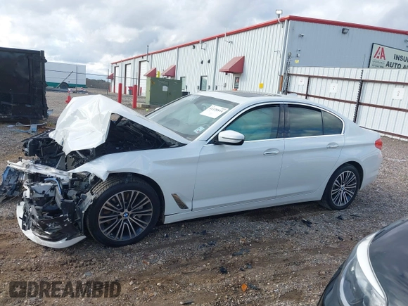 2018 BMW 5 Series 530i with VIN WBAJA5C5XJWA56855, listed as a IAAI auction lot 41128814 with Not Provided miles and . Bid and sale history available at DreamBid. Image 15.