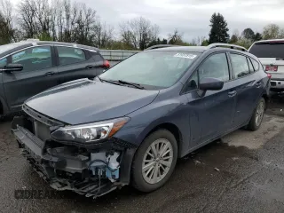 2017 Subaru Impreza Premium with VIN 4S3GTAD60H3739678, listed as a Copart auction lot 51937815 with 72,504 mi miles and Salvage title. Bid and sale history available at DreamBid. Image 1.