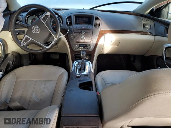 2011 Buick Regal CXL Turbo TO7 with VIN W04G15GVXB1066038, listed as a Copart auction lot 85979494 with 106,450 mi miles and Salvage Title. Bid and sale history available at carsss.com. Image 8.
