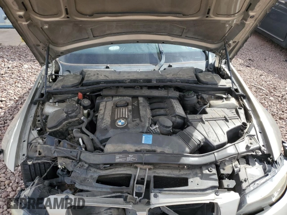 2010 BMW 3 Series 328i with VIN WBAPH5G53ANM35022, listed as a Copart auction lot 49615925 with Not Provided miles and Salvage Title. Bid and sale history available at DreamBid. Image 11.