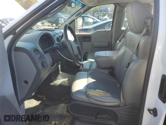 2007 Ford F-150 XL with VIN 1FTRF12W67NA57720, listed as a Copart auction lot 84616654 with 160,980 mi miles and Salvage Title. Bid and sale history available at carsss.com. Image 7.