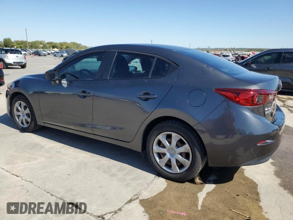 2015 Mazda 3 i SV with VIN JM1BM1T7XF1221460, listed as a Copart auction lot 76098874 with 105,542 mi miles and Clean Title. Bid and sale history available at DreamBid. Image 2.