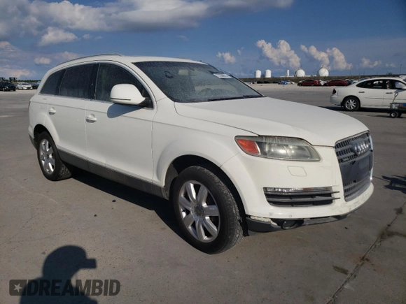 2008 Audi Q7 Premium with VIN WA1BY74L88D052666, listed as a Copart auction lot 73338014 with Not provided miles and Salvage title. Bid and sale history available at DreamBid. Image 4.