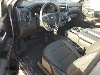 2024 Chevrolet Silverado 1500 Work Truck with VIN 3GCNAAED5RG132104, listed as a Copart auction lot 48496565 with 17 mi miles and Salvage Title. Bid and sale history available at carsss.com. Image 8.