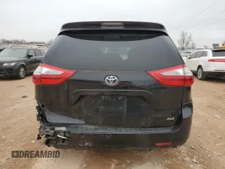 2017 Toyota Sienna XLE Auto Access Seat with VIN 5TDYZ3DC4HS788675, listed as a Copart auction lot 47631335 with 53,509 mi miles and Salvage Title. Bid and sale history available at carsss.com. Image 6.