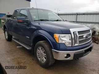 2012 Ford F-150 XL with VIN 1FTFX1ET1CFC51500, listed as a Copart auction lot 85266334 with 177,766 mi miles and Salvage Title. Bid and sale history available at carsss.com. Image 4.