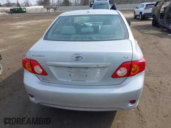 2009 Toyota Corolla with VIN 1NXBU40E89Z036598, listed as a IAAI auction lot 41801498 with 67,665 mi miles. Bid and sale history available at carsss.com. Image 16.