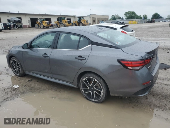 2024 Nissan Sentra SR with VIN 3N1AB8DV3RY286936, listed as a Copart auction lot 57411065 with 13,438 mi miles and Salvage title. Bid and sale history available at DreamBid. Image 2.