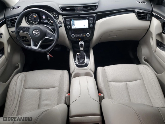 2017 Nissan Rogue Sport SL with VIN JN1BJ1CR7HW109413, listed as a Copart auction lot 49989025 with 75,154 mi miles and Salvage Title. Bid and sale history available at carsss.com. Image 8.