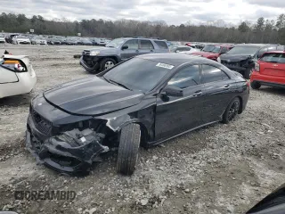2016 Mercedes-Benz CLA with VIN WDDSJ4EB6GN337878, listed as a Copart auction lot 36466993 with 105,587 mi miles. Bid and sale history available at carsss.com. Image 1.