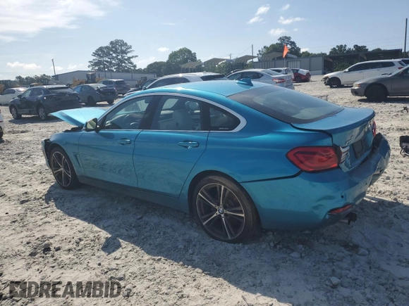 2019 BMW 4 Series 430i xDrive with VIN WBA4J3C55KBL05909, listed as a Copart auction lot 61330605 with 108,983 mi miles and Salvage title. Bid and sale history available at DreamBid. Image 2.