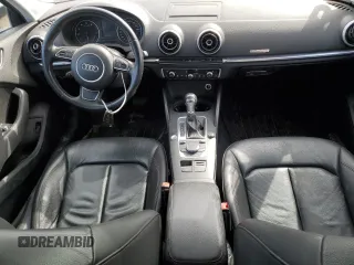 2016 Audi A3 2.0T Premium Plus with VIN WAUE8GFFXG1115550, listed as a Copart auction lot 49481015 with 0 mi miles and Salvage Title. Bid and sale history available at carsss.com. Image 8.