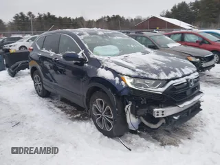 2020 Honda CR-V EX with VIN 2HKRW2H56LH647351, listed as a IAAI auction lot 41565925 with 43,414 mi miles. Bid and sale history available at carsss.com. Image 1.