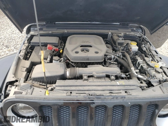 2019 Jeep Wrangler Unlimited Sport S z VIN 1C4HJXDN3KW636412, wystawiony jako Copart lot #60407455 z przebiegiem 53 836 mil mil oraz Szkoda całkowita • Salvage title. Historia ofert i sprzedaży dostępna na DreamBid. Obrazek 11.