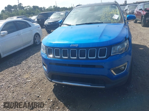 2020 Jeep Compass Limited with VIN 3C4NJCCB4LT125706, listed as a IAAI auction lot 40393170 with Not Provided miles and . Bid and sale history available at DreamBid. Image 11.