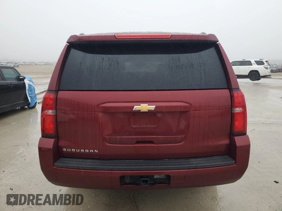 2017 Chevrolet Suburban LS with VIN 1GNSCGKC4HR351623, listed as a Copart auction lot 43326795 with 124,023 mi miles and Salvage title. Bid and sale history available at DreamBid. Image 6.