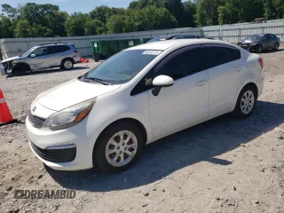 2016 Kia Rio LX with VIN KNADM4A36G6663261, listed as a Copart auction lot 56810774 with 154,428 mi miles and Salvage Title. Bid and sale history available at carsss.com. Image 1.
