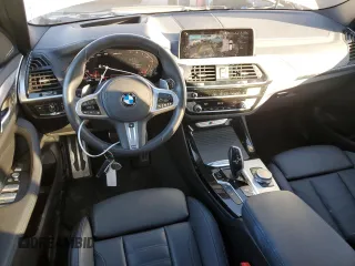 2020 BMW X3 M40i with VIN 5UXTY9C04LLE60336, listed as a Copart auction lot 84766364 with 17,412 mi miles and Salvage Title. Bid and sale history available at DreamBid. Image 8.