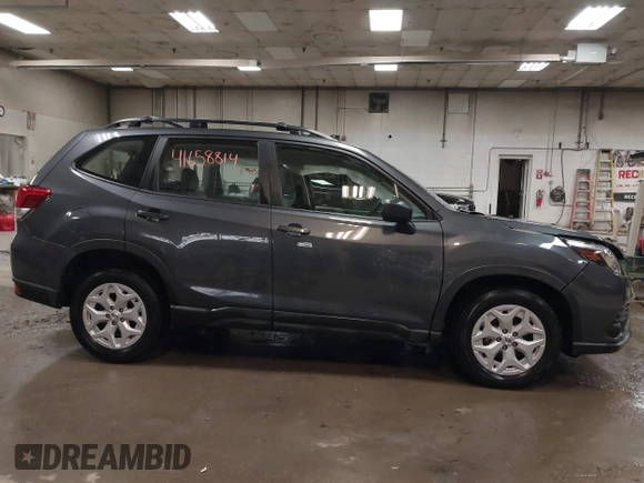 2022 Subaru Forester with VIN JF2SKACC1NH517798, listed as a IAAI auction lot 41658814 with 19,588 mi miles and . Bid and sale history available at DreamBid. Image 14.