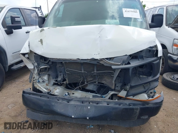 2017 Chevrolet Express Cargo with VIN 1GCZGHFG1H1340415, listed as a IAAI auction lot 41475585 with Not provided miles and . Bid and sale history available at DreamBid. Image 10.