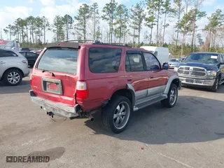 1998 Toyota 4Runner with VIN JT3GN87R9W0059158, listed as a IAAI auction lot 41524776 with 404,156 mi miles. Bid and sale history available at carsss.com. Image 4.