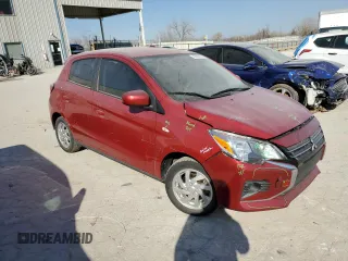 2022 Mitsubishi Mirage ES z VIN ML32AUHJ9NH001458, wystawiony jako Copart lot #48800135 z przebiegiem 39 722 mil mil oraz Szkoda całkowita • Salvage title. Historia ofert i sprzedaży dostępna na DreamBid. Obrazek 4.