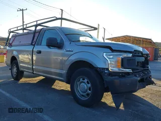 2020 Ford F-150 XL with VIN 1FTMF1CB6LKD12187, listed as a IAAI auction lot 40918052 with 111,570 mi miles and . Bid and sale history available at carsss.com. Image 1.