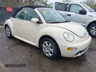 2003 Volkswagen Beetle GLS with VIN 3VWCK21Y43M315003, listed as a IAAI auction lot 41914125 with Not Provided miles and . Bid and sale history available at DreamBid. Image 1.
