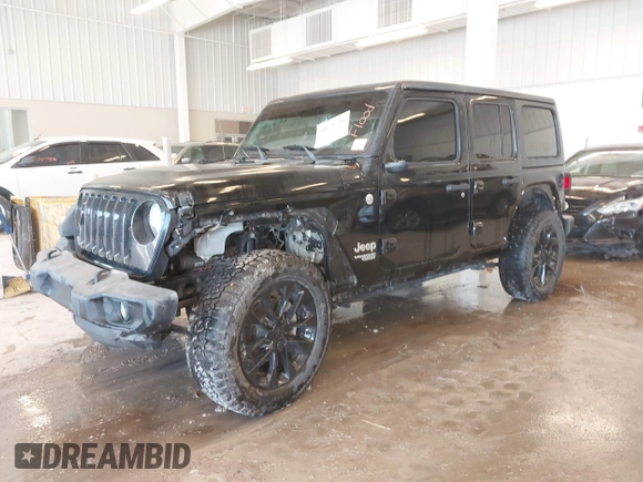 2018 Jeep Wrangler Unlimited Sport S с VIN 1C4HJXDG2JW179396, выставлен на аукционе IAAI как лот 41629534 с пробегом Не указан миль и . История ставок и продаж доступна на DreamBid. Изображение 2.