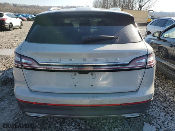 2020 Lincoln Nautilus Standard with VIN 2LMPJ6J97LBL31351, listed as a Copart auction lot 82764764 with 47,781 mi miles and Salvage Title. Bid and sale history available at carsss.com. Image 6.