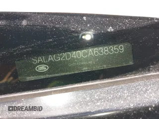 2012 Land Rover LR4 HSE with VIN SALAG2D40CA638359, listed as a IAAI auction lot 41445747 with 145,159 mi miles and . Bid and sale history available at DreamBid. Image 9.