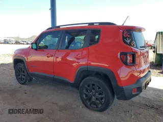 2017 Jeep Renegade Altitude with VIN ZACCJBBB0HPF80280, listed as a Copart auction lot 62119345 with 56,183 mi miles and Salvage title. Bid and sale history available at DreamBid. Image 2.