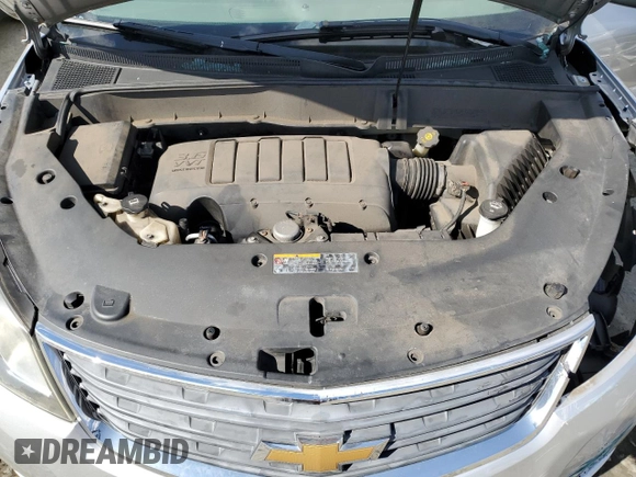 2013 Chevrolet Traverse LS with VIN 1GNKVFED1DJ259225, listed as a Copart auction lot 46888665 with 95,213 mi miles and Salvage Title. Bid and sale history available at DreamBid. Image 12.