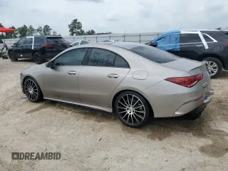 2020 Mercedes-Benz CLA with VIN WDD5J5BB3LN063668, listed as a Copart auction lot 62834624 with 0 mi miles and Salvage Title. Bid and sale history available at carsss.com. Image 2.