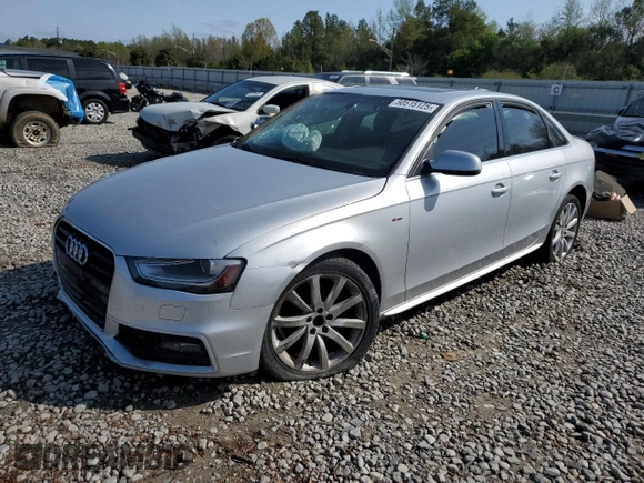 2014 Audi A4 Premium with VIN WAUAFAFL9EN036030, listed as a Copart auction lot 50515125 with 0 mi miles and Salvage Title. Bid and sale history available at carsss.com. Image 1.