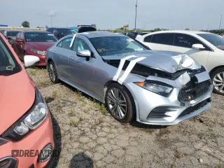 2021 Mercedes-Benz CLS with VIN W1K2J5KB2MA091165, listed as a Copart auction lot 68350444 with 35,260 mi miles and Salvage Title. Bid and sale history available at carsss.com. Image 4.