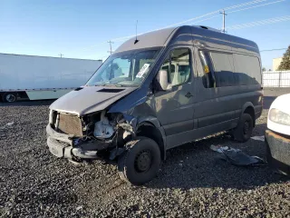 2017 Mercedes-Benz Sprinter with VIN WDZFE7CD9HP389548, listed as a Copart auction lot 42171945 with 126,113 mi miles and Salvage Title. Bid and sale history available at DreamBid. Image 1.