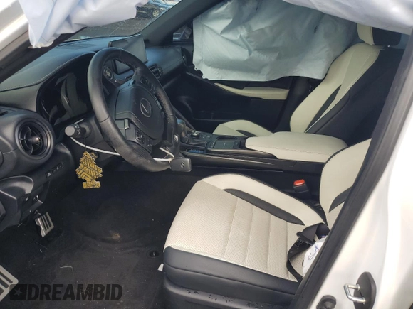 2023 Lexus IS 350 F Sport z VIN JTHGZ1E27P5031519, wystawiony jako Copart lot #56136495 z przebiegiem 21 565 mil mil oraz Szkoda całkowita • Salvage title. Historia ofert i sprzedaży dostępna na DreamBid. Obrazek 7.