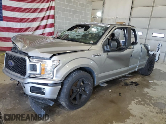 2020 Ford F-150 XL with VIN 1FTFX1E57LKF45525, listed as a Copart auction lot 79095773 with 0 mi miles and Non Repairable. Bid and sale history available at carsss.com. Image 1.