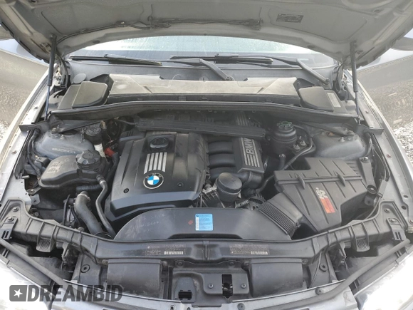 2011 BMW 1 Series 128i with VIN WBAUN1C58BVH83221, listed as a Copart auction lot 51919215 with 0 mi miles and Salvage Title. Bid and sale history available at carsss.com. Image 11.