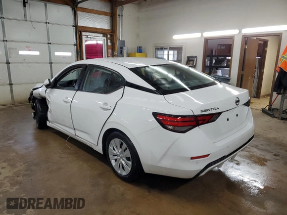 2022 Nissan Sentra S with VIN 3N1AB8BV0NY297180, listed as a Copart auction lot 50519955 with 29,415 mi miles and Salvage Title. Bid and sale history available at carsss.com. Image 2.
