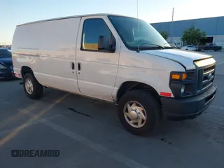 2012 Ford Econoline Cargo Super Duty Commercial with VIN 1FTSE3EL8CDB13903, listed as a IAAI auction lot 41060058 with 129,579 mi miles. Bid and sale history available at carsss.com. Image 1.