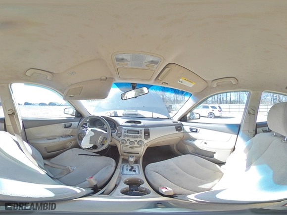 2008 Kia Optima LX with VIN KNAGE123685246267, listed as a Copart auction lot 48325625 with 209,219 mi miles and Salvage Title. Bid and sale history available at carsss.com. Image 13.