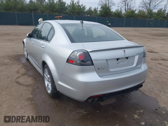 2009 Pontiac G8 GT with VIN 6G2EC57Y29L198556, listed as a IAAI auction lot 41893497 with 82,842 mi miles. Bid and sale history available at carsss.com. Image 3.