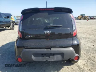 2015 Kia Soul + with VIN KNDJP3A56F7186543, listed as a Copart auction lot 55656925 with 135,165 mi miles and Salvage Title. Bid and sale history available at DreamBid. Image 6.