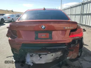2018 BMW 2 Series M240i with VIN WBA2J5C57JVC07127, listed as a Copart auction lot 76994584 with 51,297 mi miles and Salvage title. Bid and sale history available at DreamBid. Image 6.