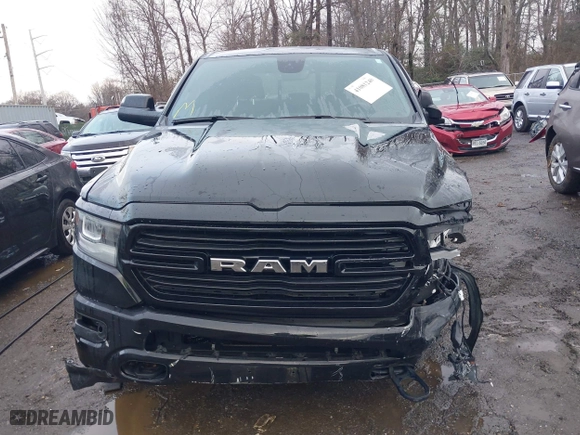 2021 Ram 1500 Big Horn with VIN 1C6SRFBT0MN556611, listed as a IAAI auction lot 41081240 with 26,178 mi miles. Bid and sale history available at carsss.com. Image 13.