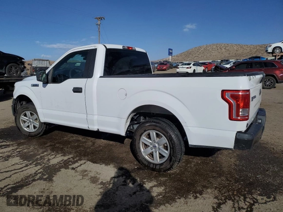2016 Ford F-150 XL with VIN 1FTMF1C85GKE32895, listed as a Copart auction lot 47077455 with 122,129 mi miles and Salvage Title. Bid and sale history available at carsss.com. Image 2.